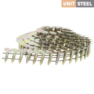 UnitSteel 15° Asfaltnagels 16mm Hotdip Geringd/Gegalvaniseerd  7.200 stuks