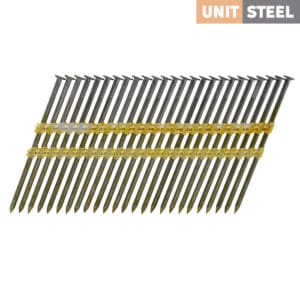 UnitSteel 21º Rk nagels 3,8X110mm Blank/Glad 1.500 stuks