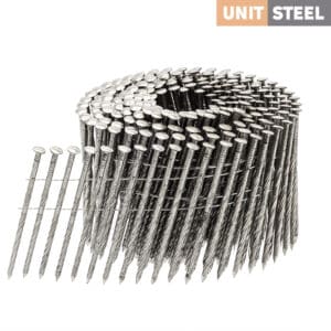 UnitSteel Ringnagels 3,1X90mm Screw/RVS/Bolkop 4.500 stuks