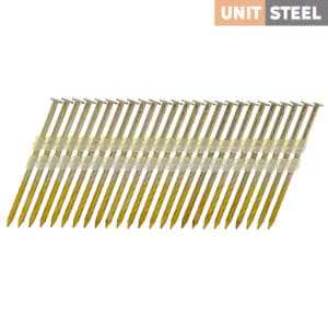 UnitSteel 21º Rk nagels 3,1X75mm Gegalvaniseerd/Schroef 3.000 stuks