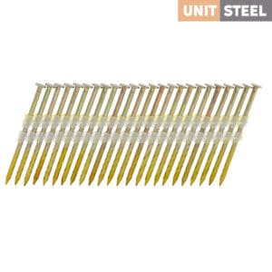 UnitSteel 21º Rk nagels 3,1X70mm Gegalvaniseerd/Schroef 3.000 stuks