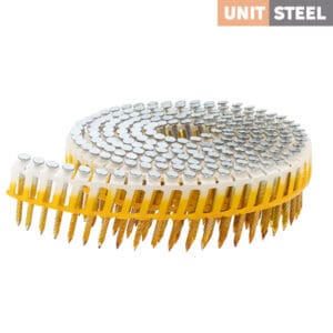 Metaalnagels vlak gerind - 27mm