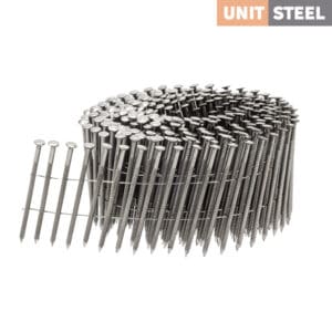 Rolnagels vlak gerind - RVS 65mm