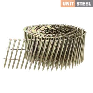 Rolnagels vlak gerind - gegalvaniseerd 50mm