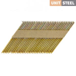 Stripnagels 34º RONDKOP 3,1X90mm Glad RVS