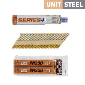 Streifennagelpacks einschl. Gaskartusche